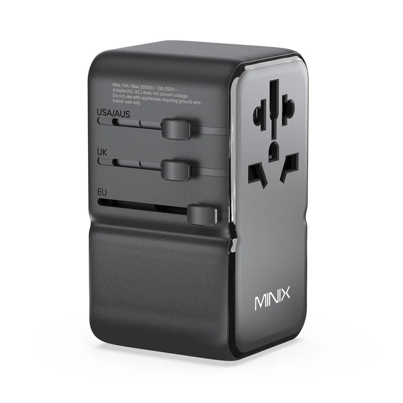 MINIX TP140 GaN-III 140W Universal Travel Adapter