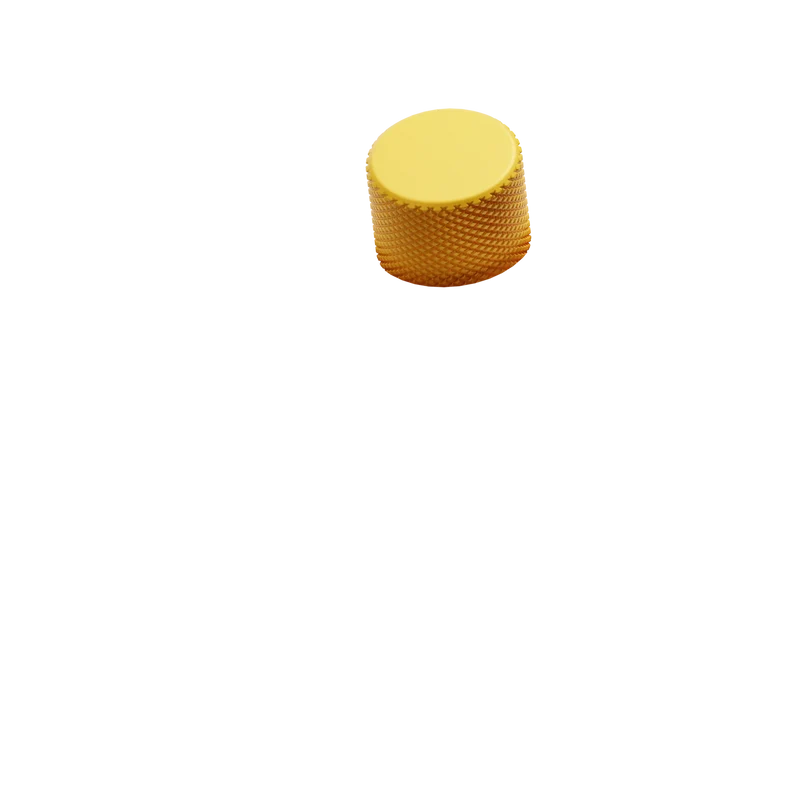 GMMK Rotary Knob Golden Yellow