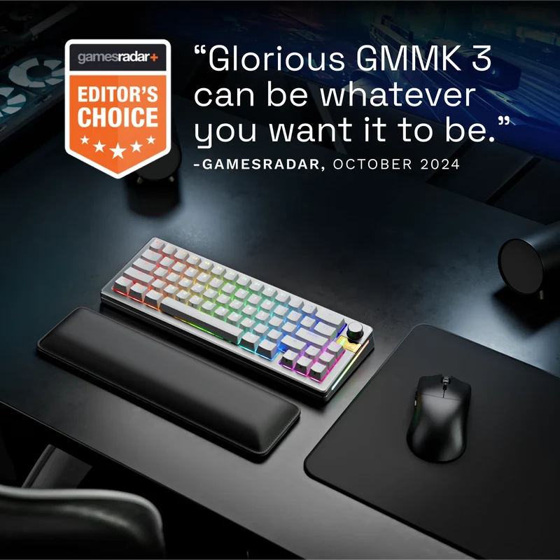 GMMK 3 PRO HE Prebuilt Wireless Keyboard