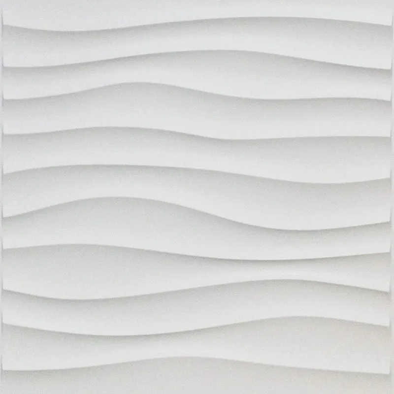 Irini Waterproof Fireproof ECO-Friendly Paintable 3D PVC Wall Panels Geometric Pattern Modern Design for Living Room Household