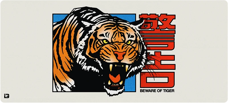 Vorsicht vor dem Tiger!