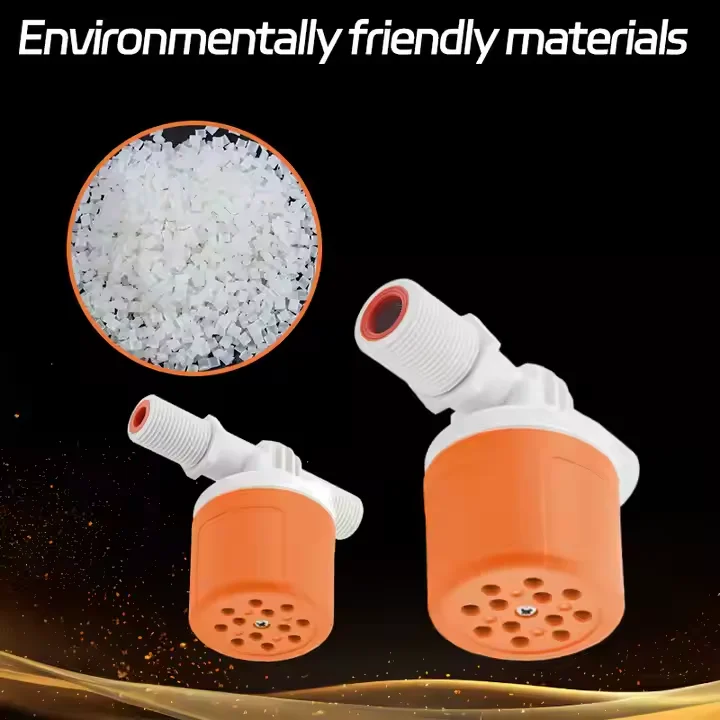 Factory Supply 1/2" 3/4" 1" Float Valve for Water Tank Auto Stop Water Cooler Float Valve Plastic Float Ball Valve
