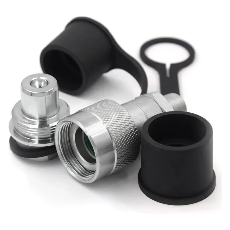 Rubber Dust Cap and Plug for Parker 3000 Series 10000 psi Quick Coupler