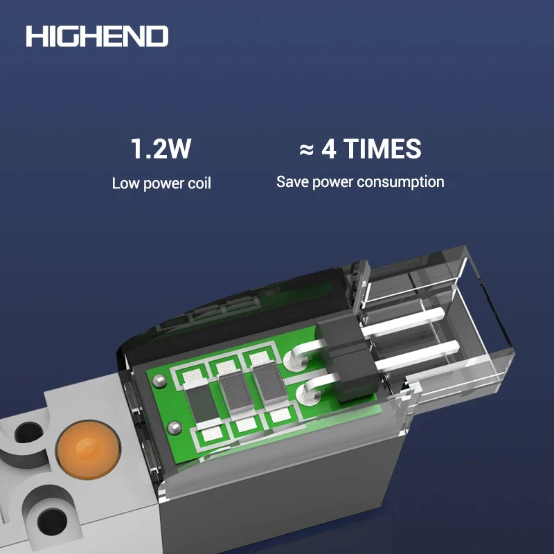 Highend 3/2 Way Direct Acting Mini Solenoid Valve 24v 10mm L/M/G-type Vacuum Plastic Mini Sock Knitting Solenoid Valve