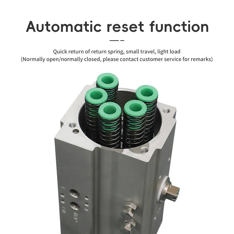SR125 Pneumatic Single Acting Cylinder Switching Actuator Square Shaft Control Structure