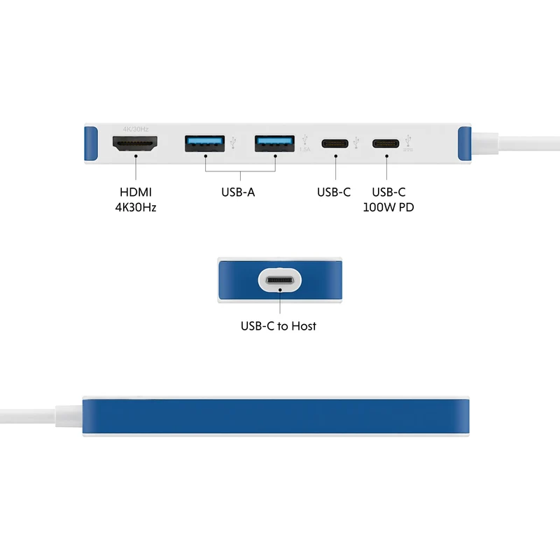 HyperDrive® Flex 5 Anschluss USB-C Hub