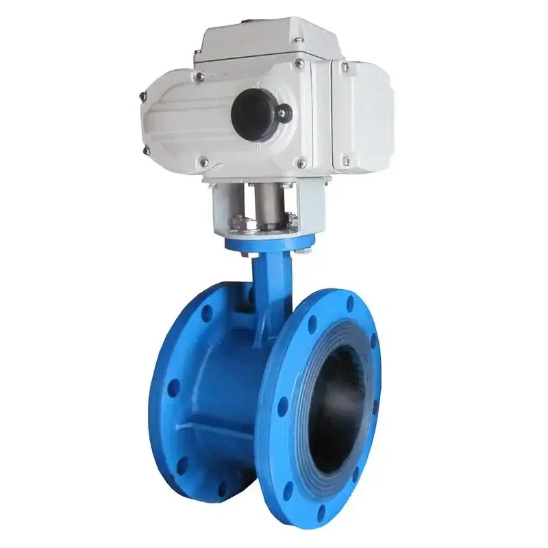 General Purpose D941X-16 220V 380V Waterproof Explosion-proof Motorized Electric Flange Butterfly Valve for Air Gas Oil Water