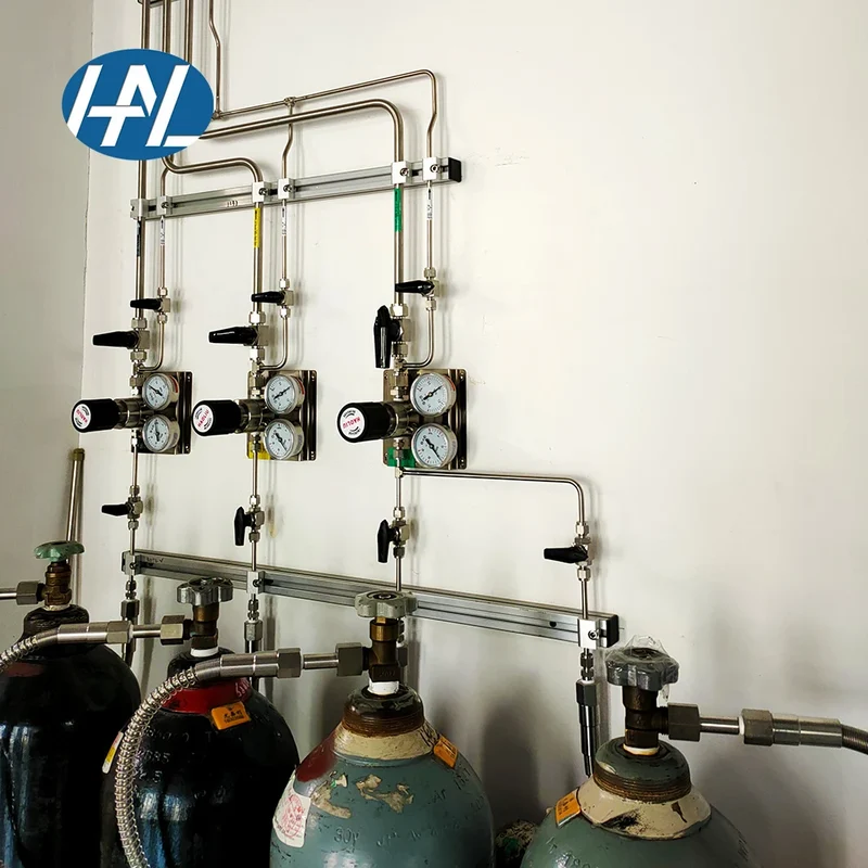 Customizable OEM Stainless Steel Pneumatic Regulator Control Panel for General Laboratory Gas Pipeline Engineering System Design