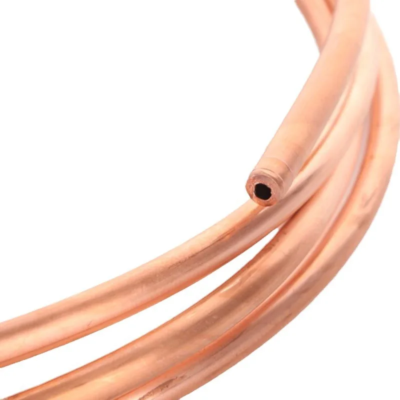 Pancake Design 3/4" (19mm) X 0.8mm HVAC Copper Tubes 15m for Air Conditioner & Refrigerator for Bending Cutting and Welding