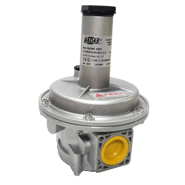 MADAS AG/RG05 Safety Natural Gas Hydraulic Pressure Reducing Valve Class Straight-through Burner Boiler Steam Generator Pressure