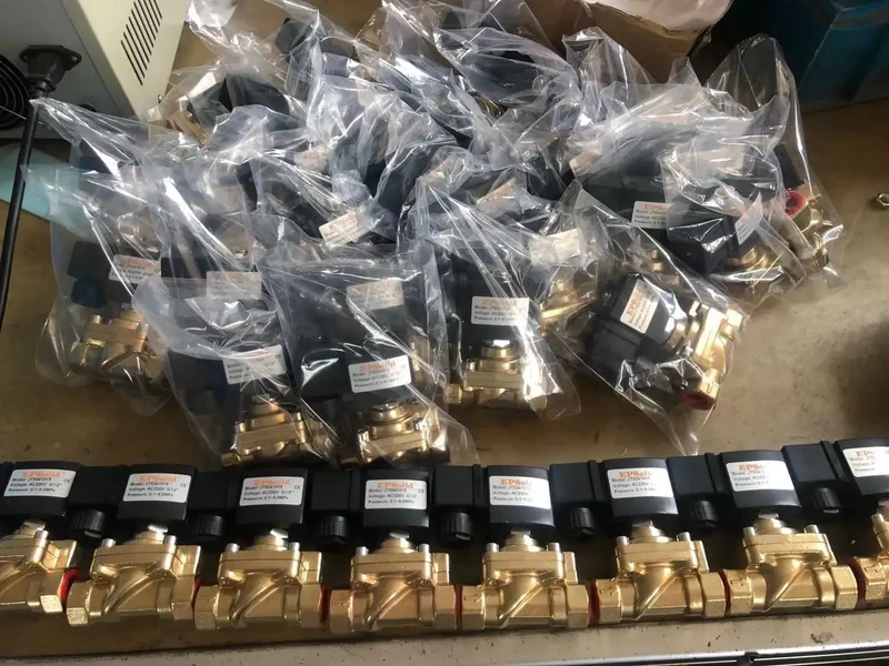 G1/2'' High Pressure 50Bar Brass Bottle Blowing Solenoid Valve JT5241015 AC220V for High Temperature Gas Pilot Structure