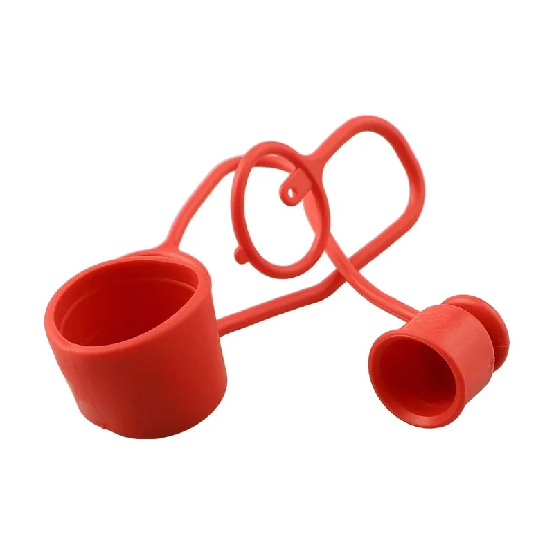 Plastic PVC Dust Cap for Flat Face Hydraulic Quick Coupler