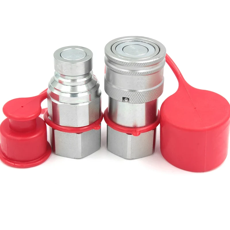 Plastic PVC Dust Cap for Flat Face Hydraulic Quick Coupler