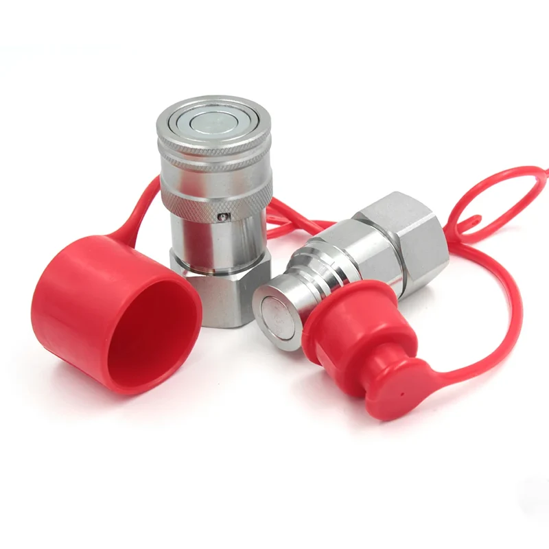 Plastic PVC Dust Cap for Flat Face Hydraulic Quick Coupler
