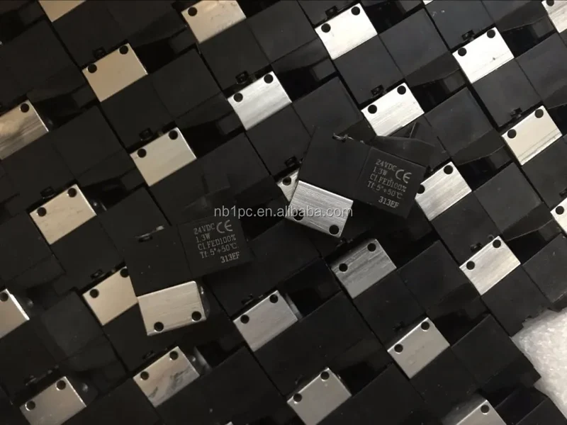 Mini 10MM Solenoid Valve for Sock Machine Wire Connector Type DC6V Small Nylon Sock Pilot Structure Manual Power