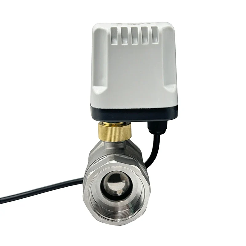 1/2" 3/4" 1" 1-1/4" Stainless Steel Electric Motorized Ball Valve 220V 12V 24V 3-Wire 2-Control for Water High Big Torque Motor