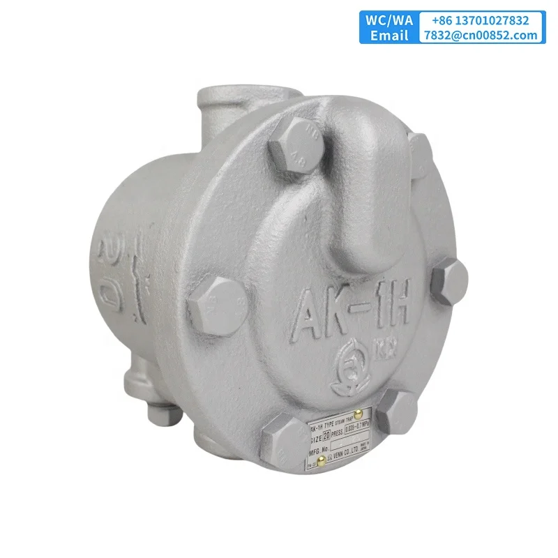 Japan Original Venn AK-1H DN15 DN20 DN25 Steam Trap for Steam Pipe