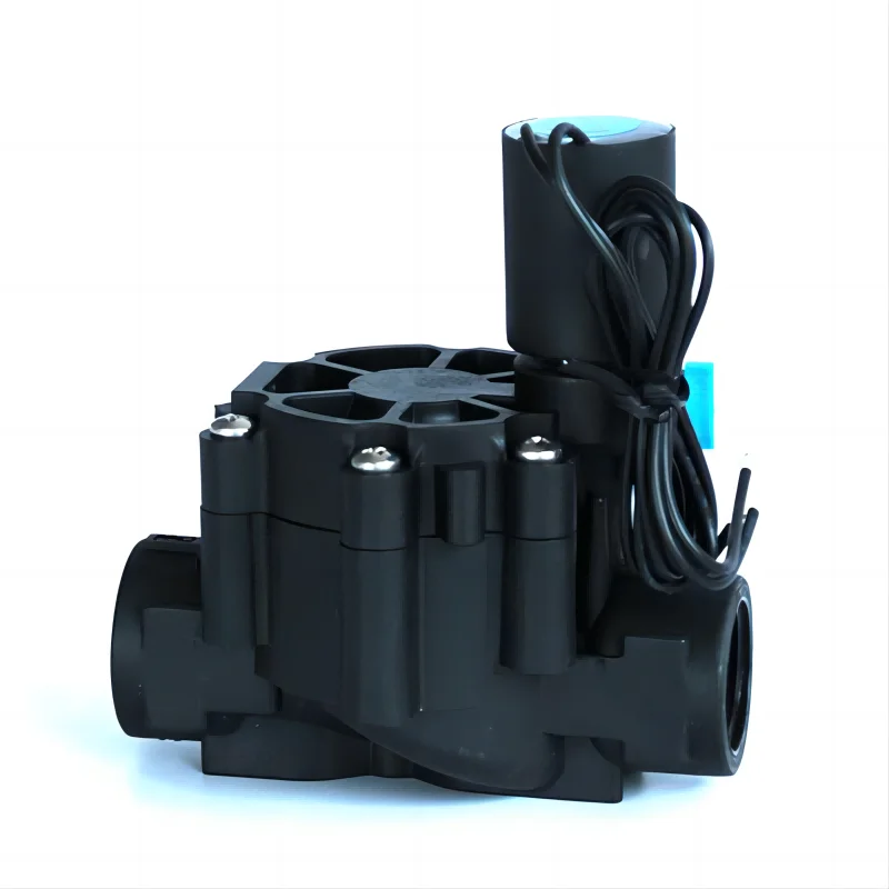 2-Way 3/8 Inch-1Inch Garden Plastic AC220V DC12V DC24V Latching Irrigation Solenoid Valve for Water Irrigation Flow Regulation