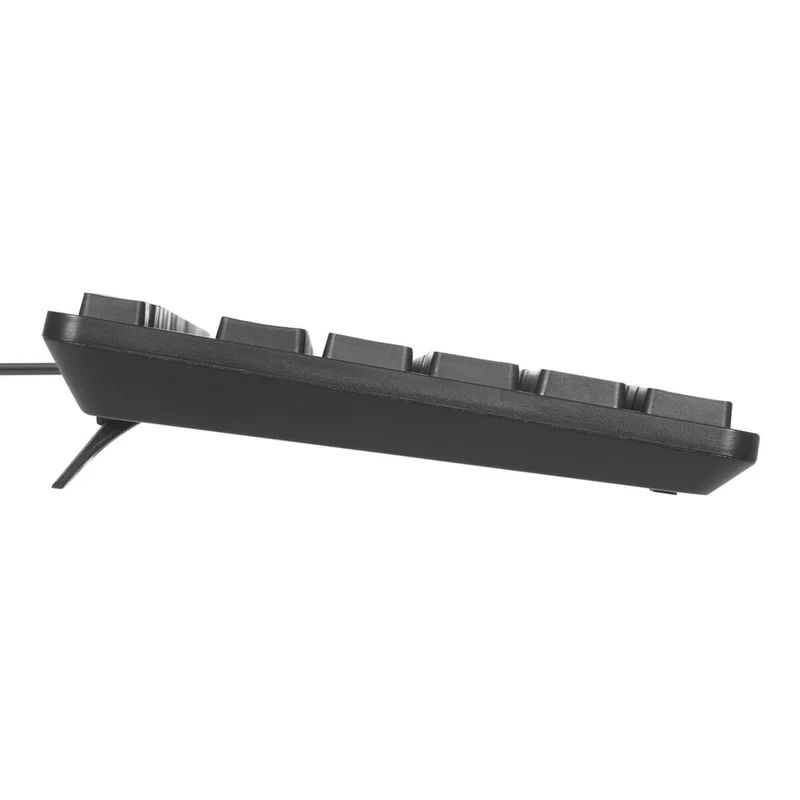 Kabelgebundene Tastatur-Maus-Kombination in voller Größe (Französisch)