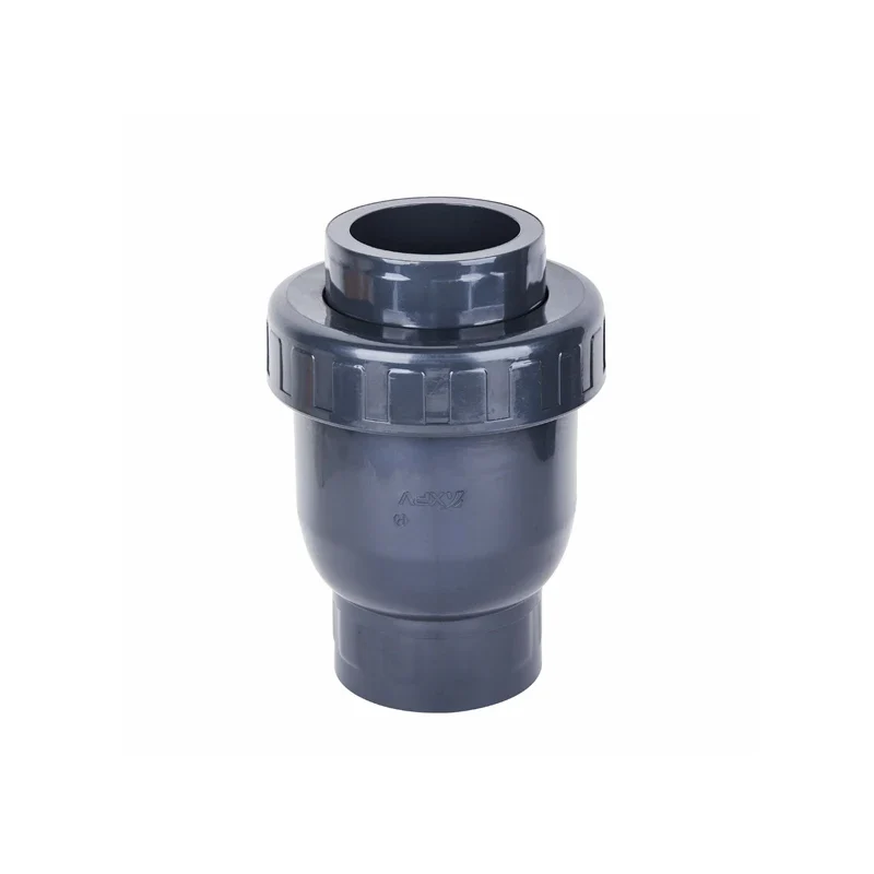 High Quality 1/2inch to 2inch Pph Ball Check Valve Industrial Grade DN15 to DN50 double union socket Pph Check Valves
