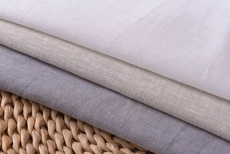 145gsm Wholesale Supplier for Sofa Shirting Clothing Dress 100 Percent Manufacturer 100% Natural French Pure Linen Fabric