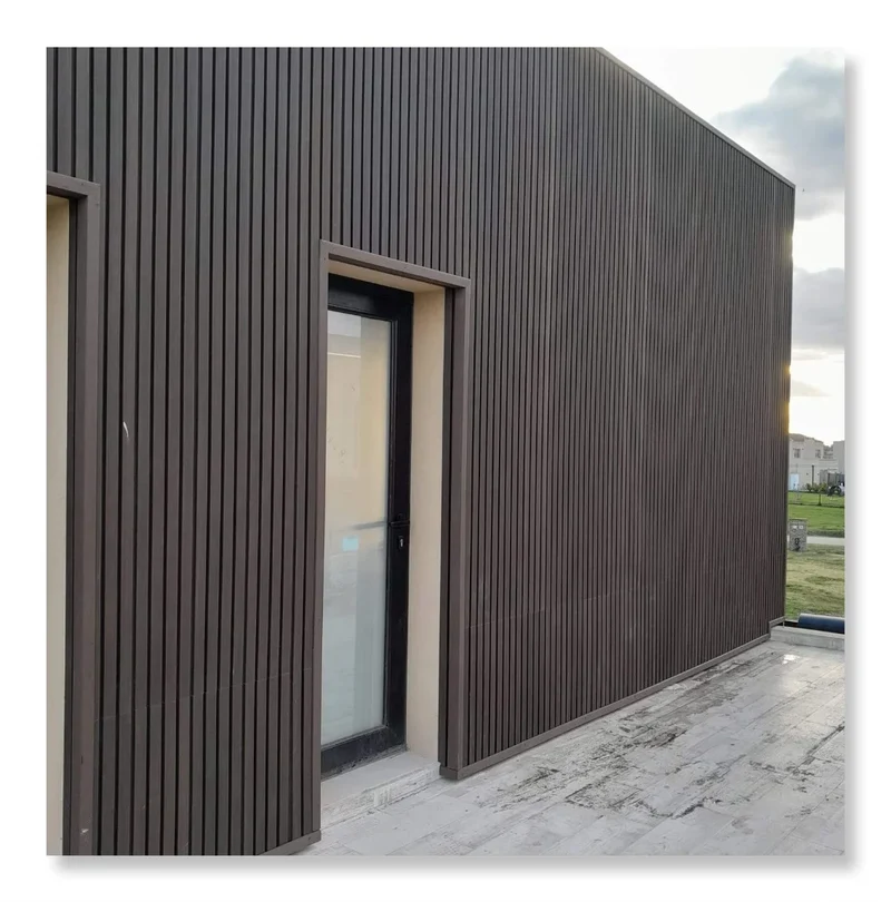 Modern Style Waterproof Composite WPC Wall Cladding Soundproof Interior Decoration Co-Extrusion Panels Plastic Wall Cladding