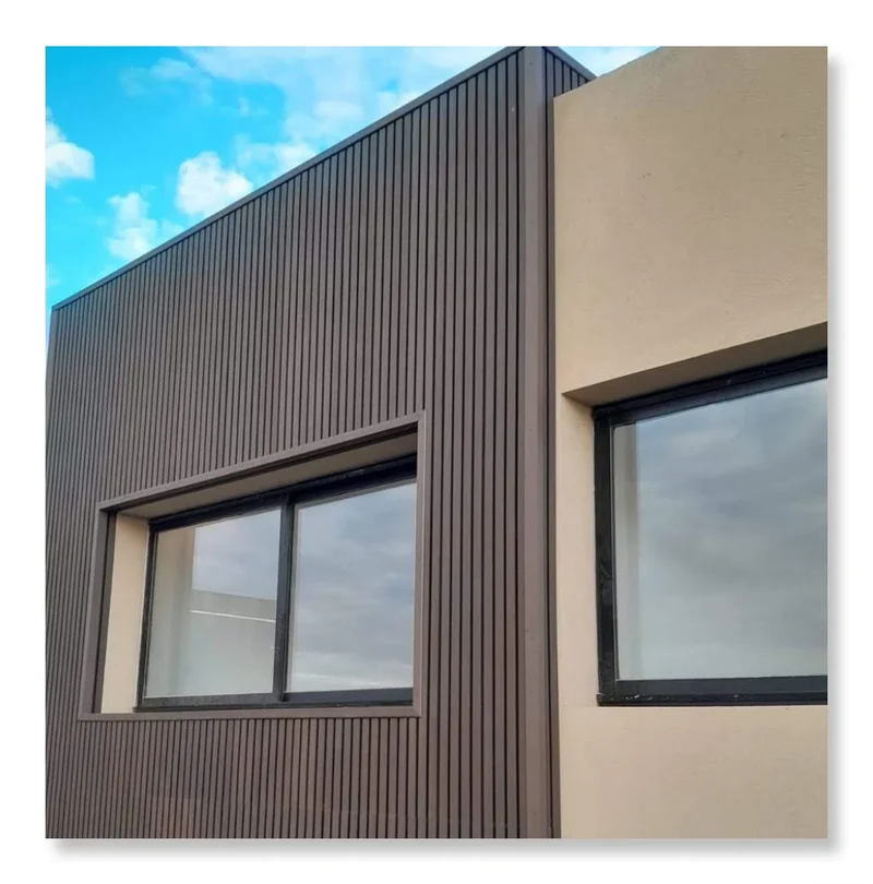 Modern Style Waterproof Composite WPC Wall Cladding Soundproof Interior Decoration Co-Extrusion Panels Plastic Wall Cladding