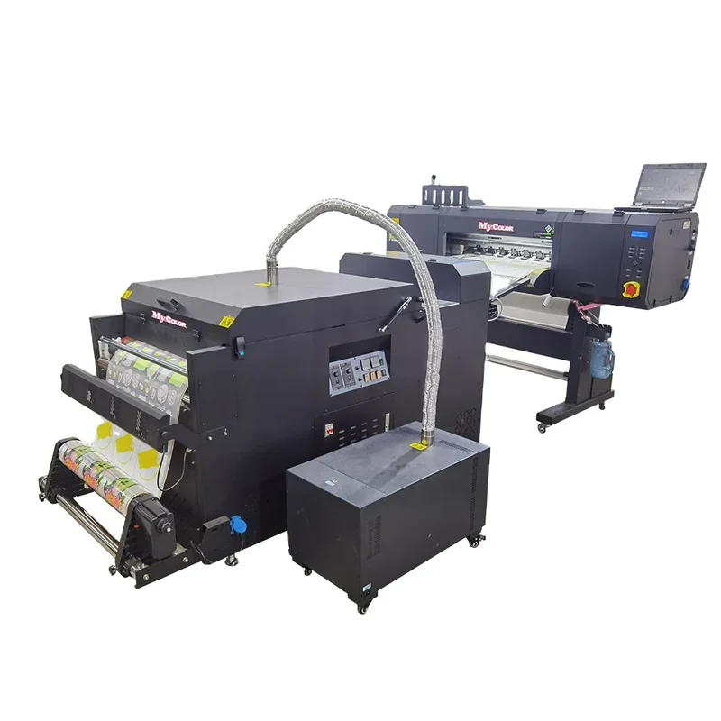 MyColor 3 Heads I3200 DTF Printer Textile Printing Machine Fluorescent DTF Machine New Tech Tshirt Printing for All Cloth
