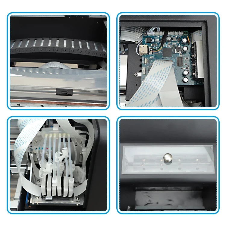 Inktime A3 Plus 30cm Semi-Automatic Dual Head DTF Printer XP600 DTF with Shaker and Dryer 2024 Model New Condition