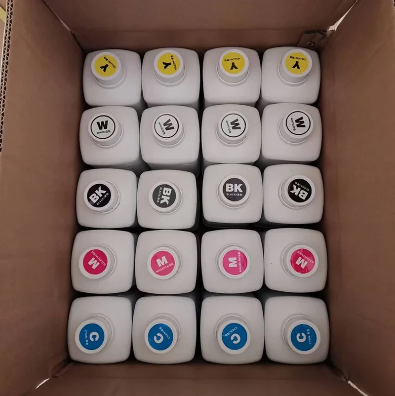 L805 L1800 P800 DX5 4720 I3200 T-shirt Transfers Printer Dtf Glitter Film Printing Textile Pigment Dtf Ink
