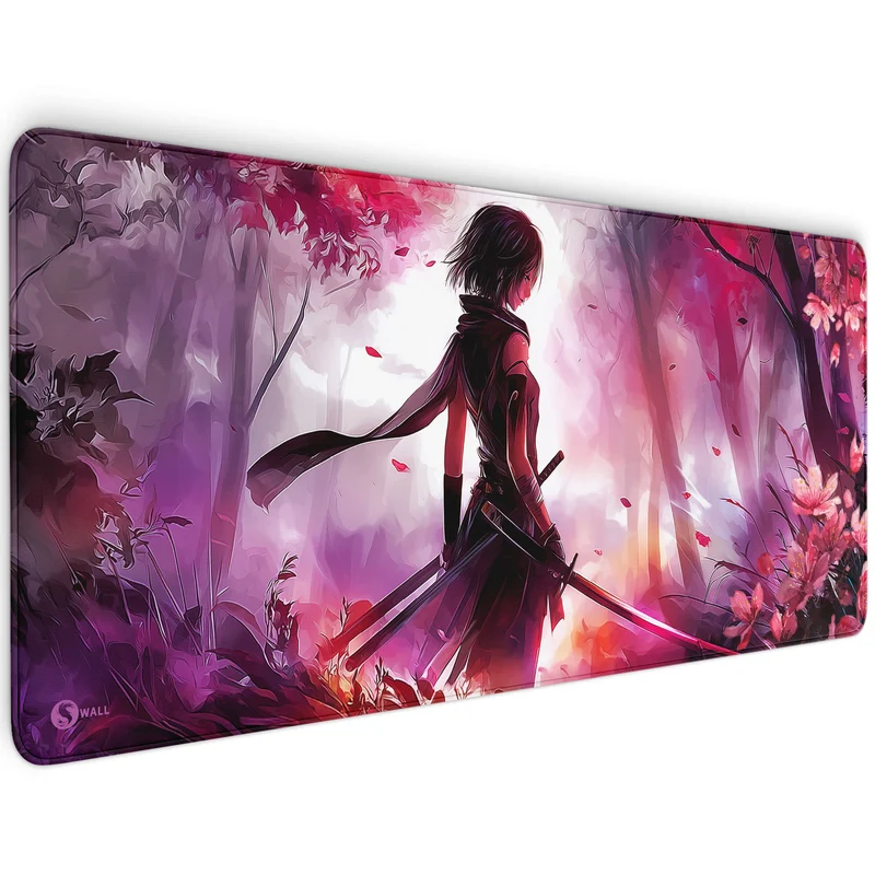 Gaming Mauspad XXL Sakura Blossom Blade 90x40 | 80x30 | 45x40 cm 4mm Premiumdicke