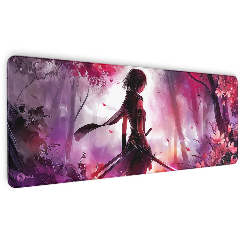 Gaming Mauspad XXL Sakura Blossom Blade 90x40 | 80x30 | 45x40 cm 4mm Premiumdicke
