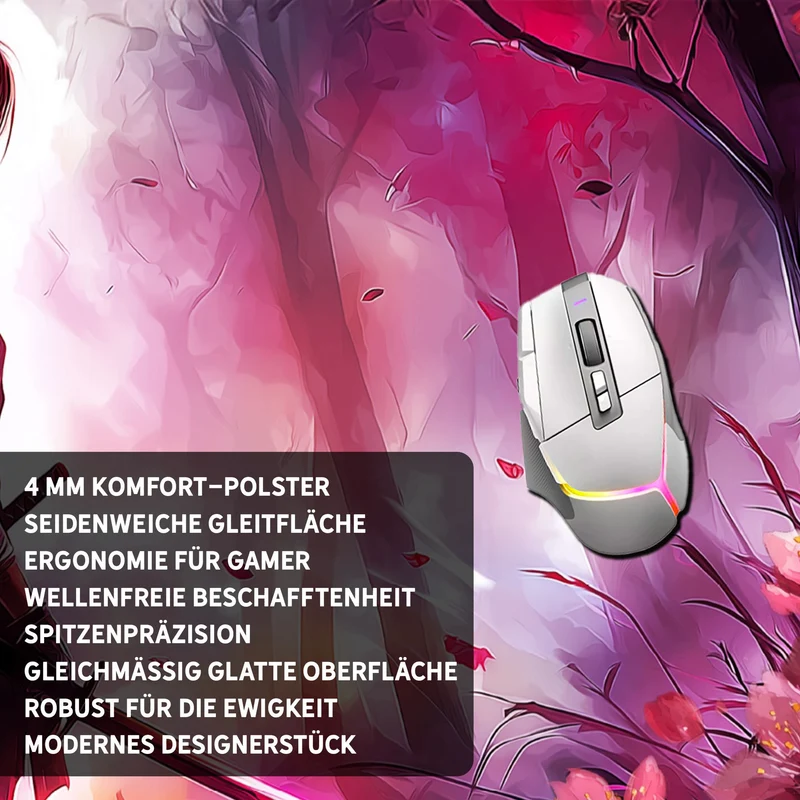Gaming Mauspad XXL Sakura Blossom Blade 90x40 | 80x30 | 45x40 cm 4mm Premiumdicke
