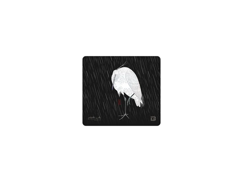 Reiher im Regen