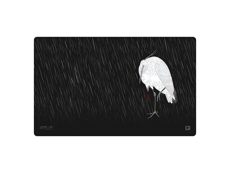 Reiher im Regen