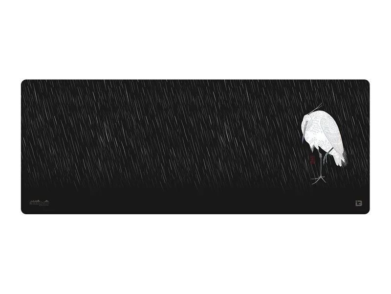 Reiher im Regen