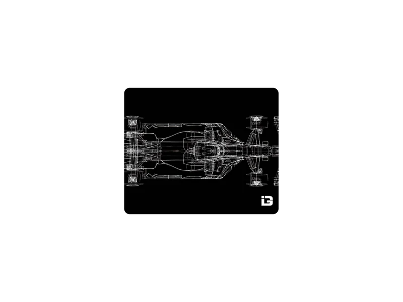 Rennwagen-Skizze