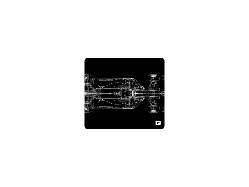 Rennwagen-Skizze
