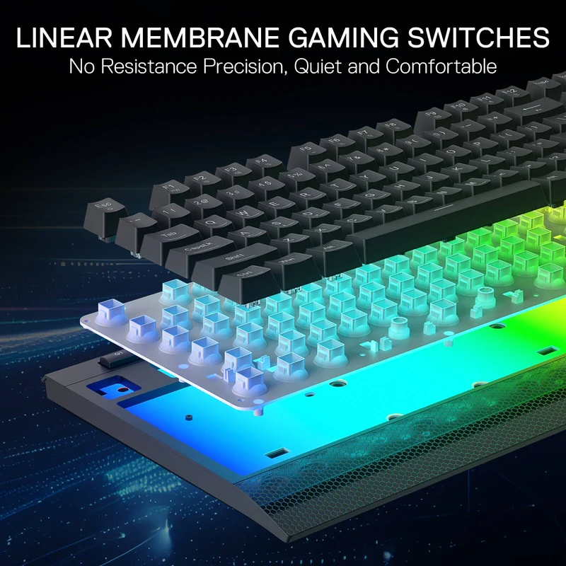 SHIVA LITE K525 Membrane Gaming Keyboard