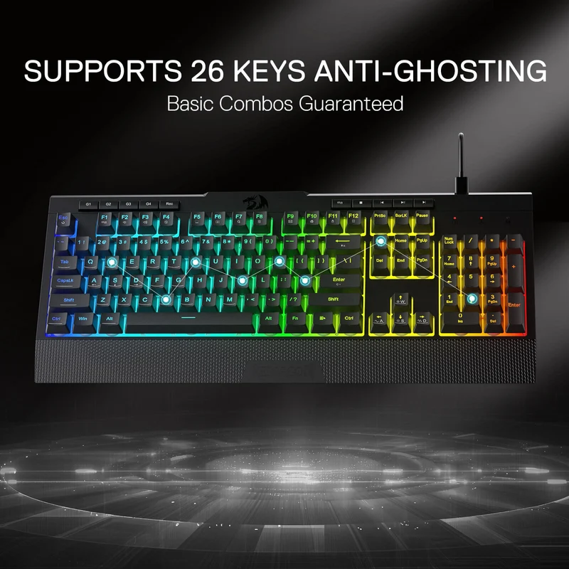 SHIVA LITE K525 Membrane Gaming Keyboard