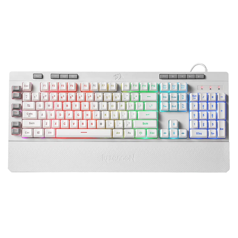 SHIVA K512 WHITE Membrane Gaming Keyboard