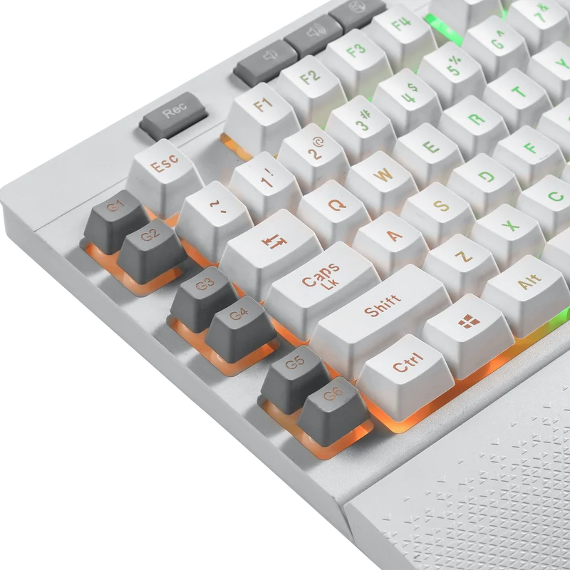 SHIVA K512 WHITE Membrane Gaming Keyboard