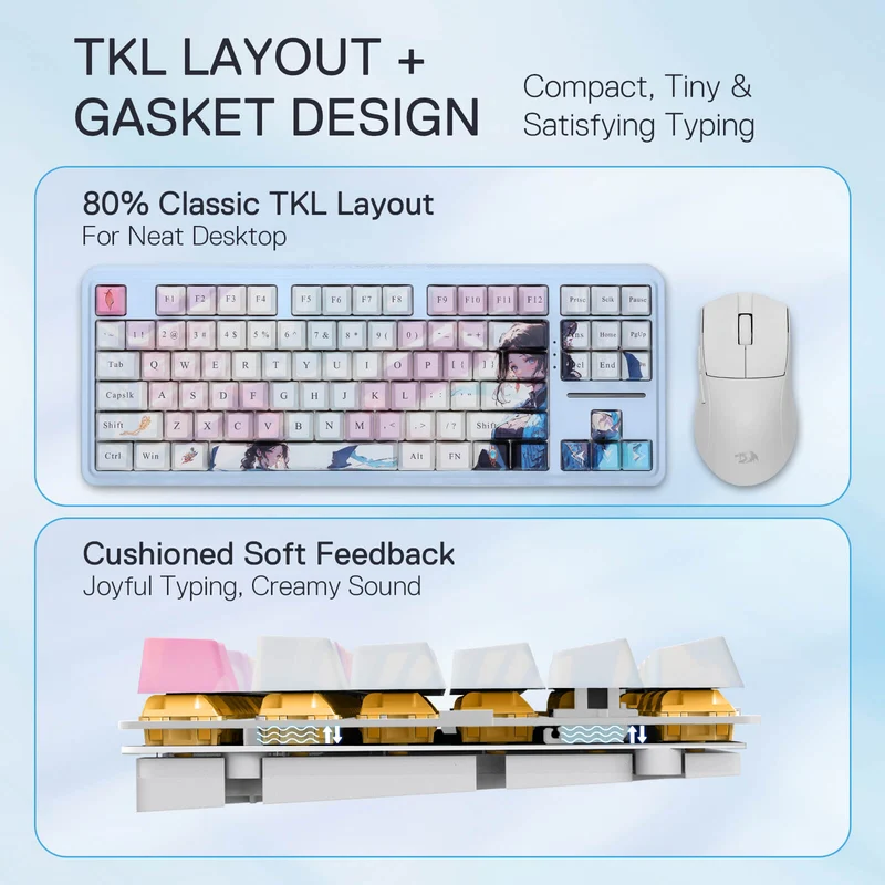 ANTONIUM K728 PRO SE Anime Keyboard