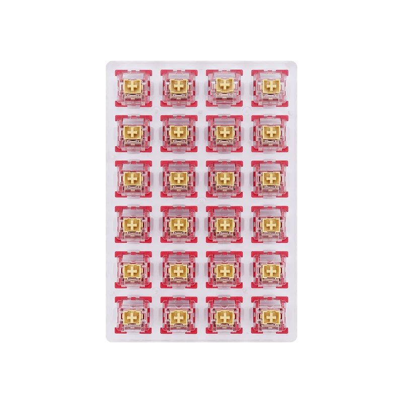 BULLET-F A113 Mechanical Switch (24 pcs Switches, Equivalent Blue)