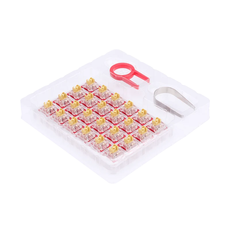 BULLET-F A113 Mechanical Switch (24 pcs Switches, Equivalent Blue)