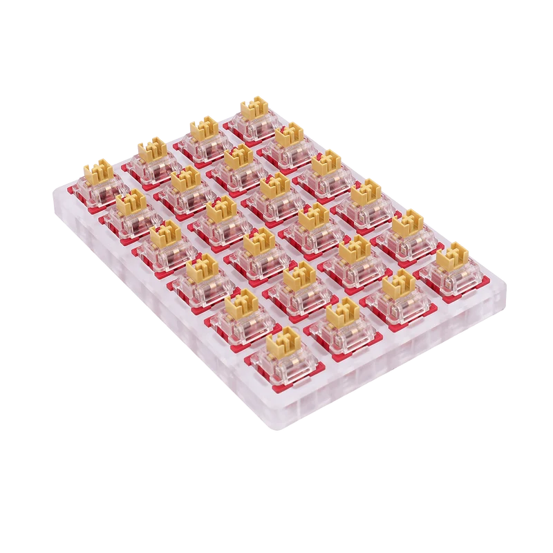 BULLET-F A113 Mechanical Switch (24 pcs Switches, Equivalent Blue)