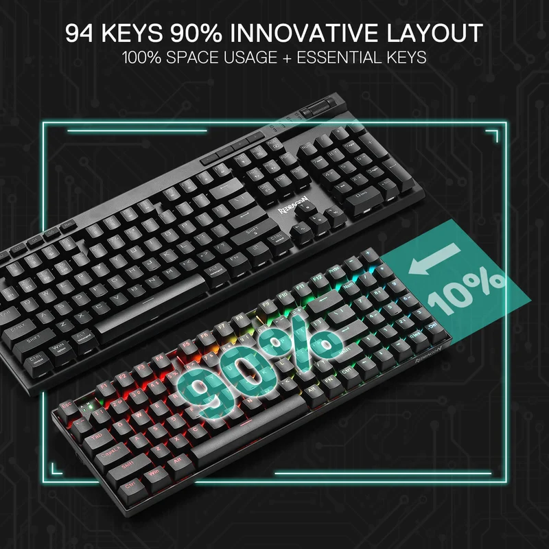 NEPHRITE K736 PRO (Magnetic Hall Effect Keyboard)