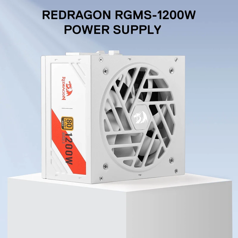 MASTER RGPS PRO 1200W 80 Plus® Gold ATX 3.1 PSU (Black & White)