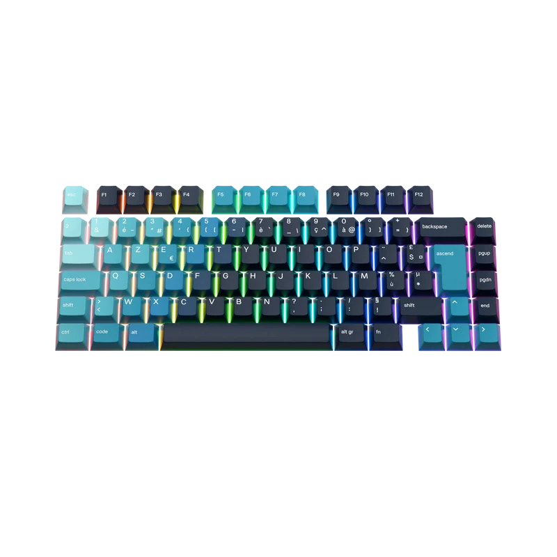 Keycaps Celestial Ice FR