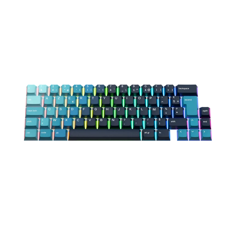 Keycaps Celestial Ice FR